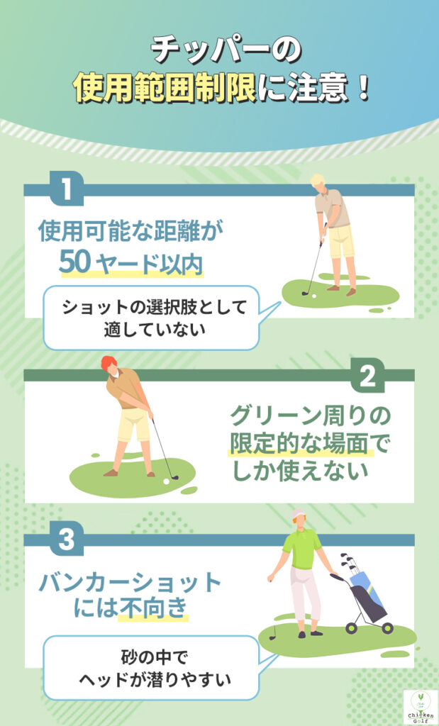 ゴルフのチッパーはどんなクラブ？打ち方や効果的な使い方の完全ガイド 
