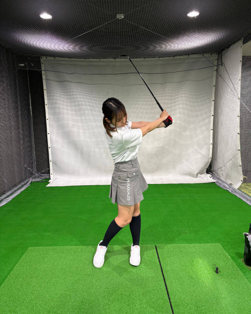 ハーフスイング