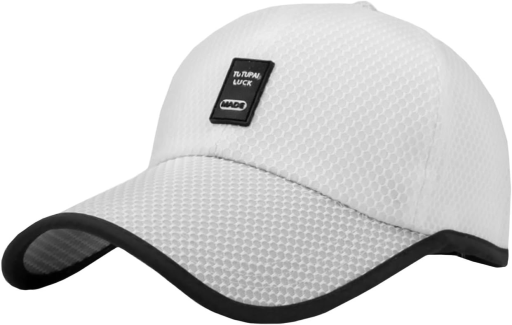 メッシュ素材の帽子