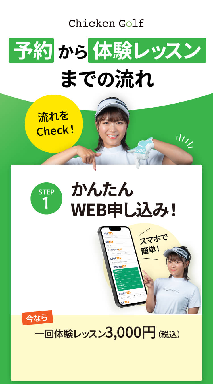 STEP1 かんたんWEB申し込み！