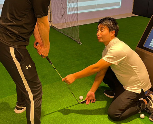 二人三脚で上達を目指すサポート体制